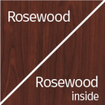 Rosewood Window Finish
