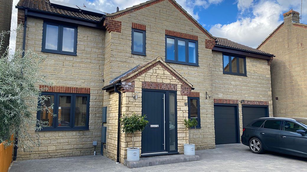 Flush Windows Installation on a modern property